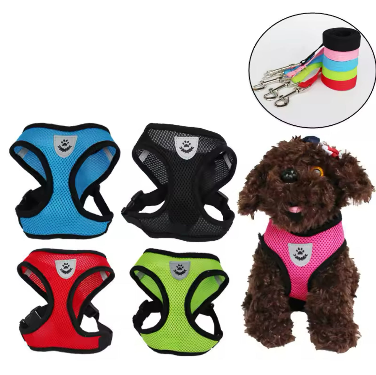 Pet Vest Walking Leash