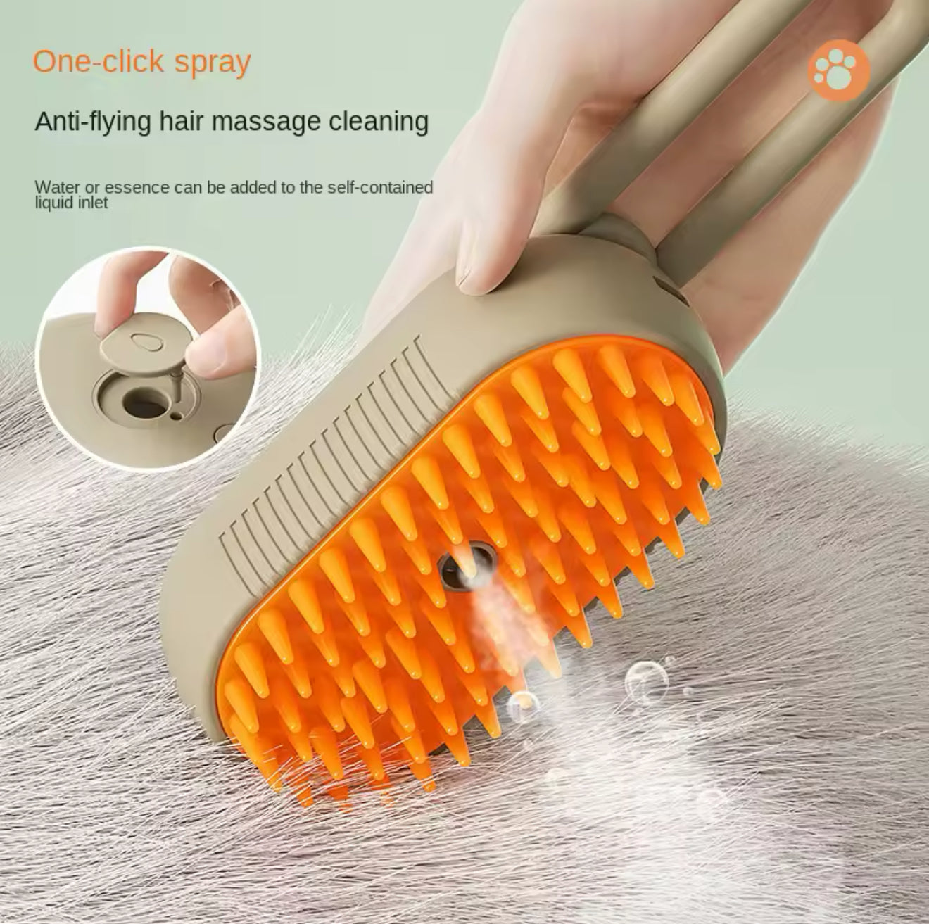 Cat Steam Brush