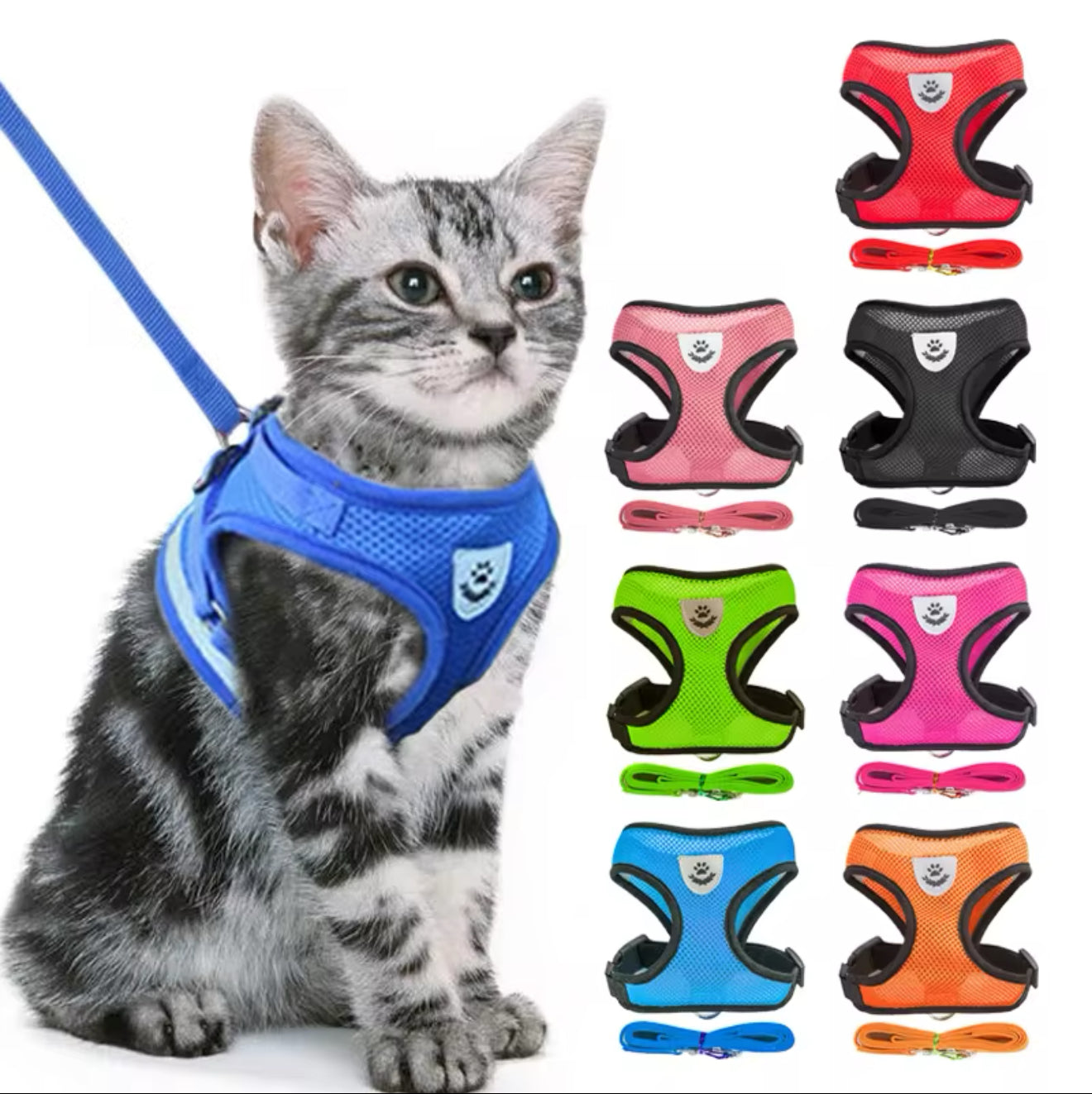 Pet Vest Walking Leash